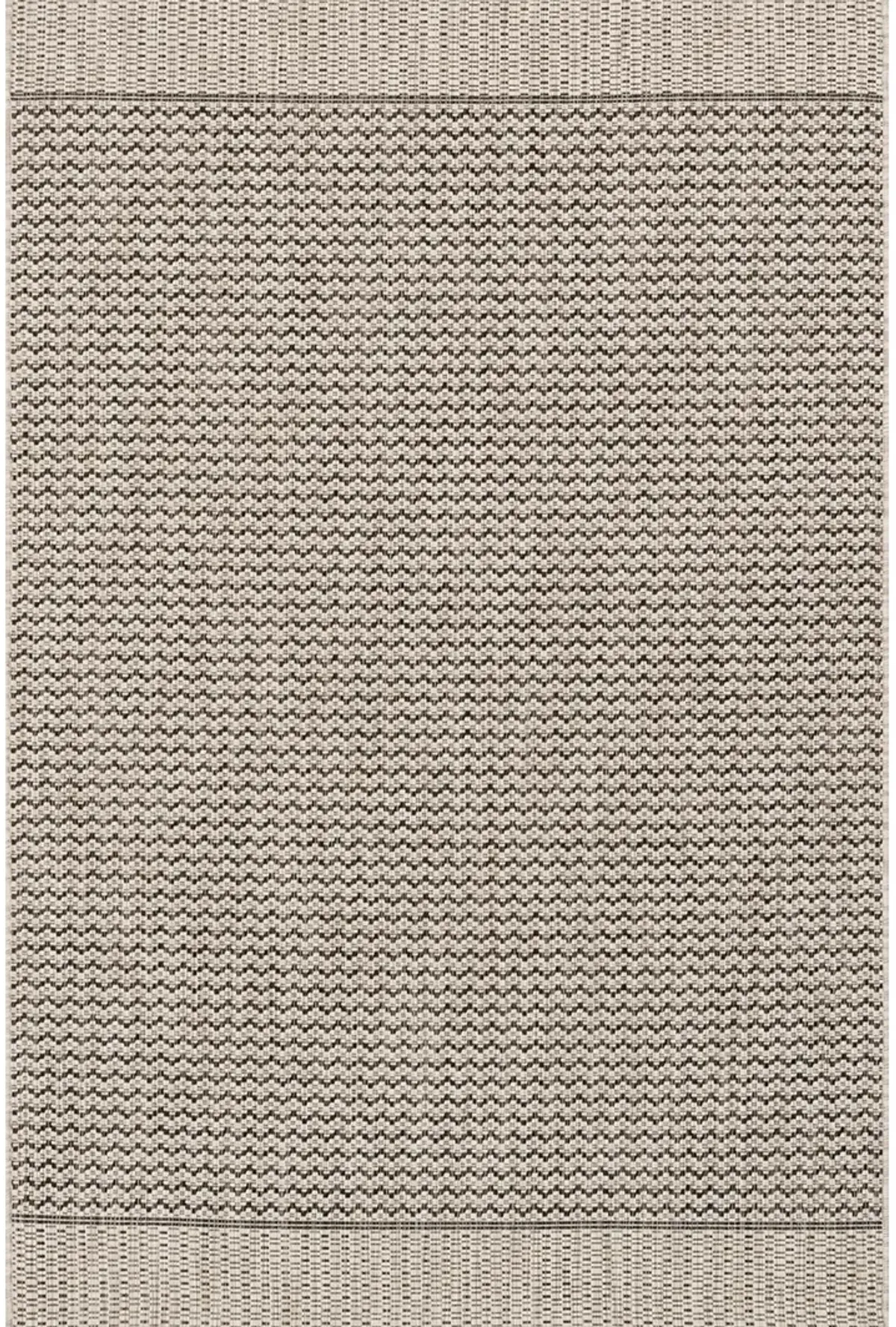 Isle IE03 Grey/Black 5'3" x 7'7" Rug