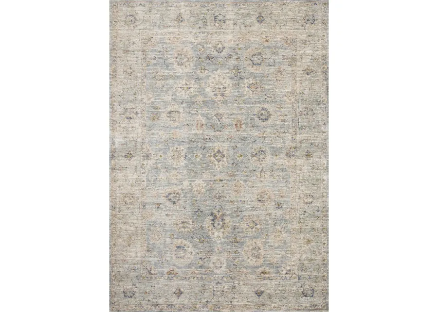 Revere REV09 LBLue/Multi 5' x 8' Rug