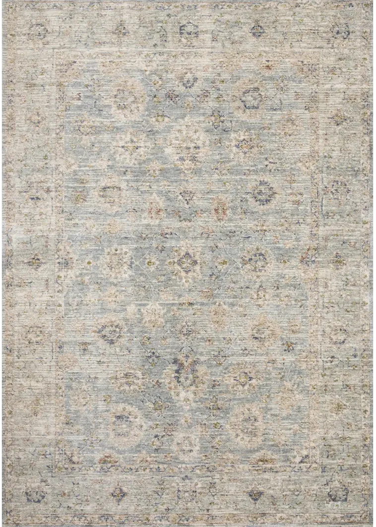 Revere REV09 LBLue/Multi 5' x 8' Rug