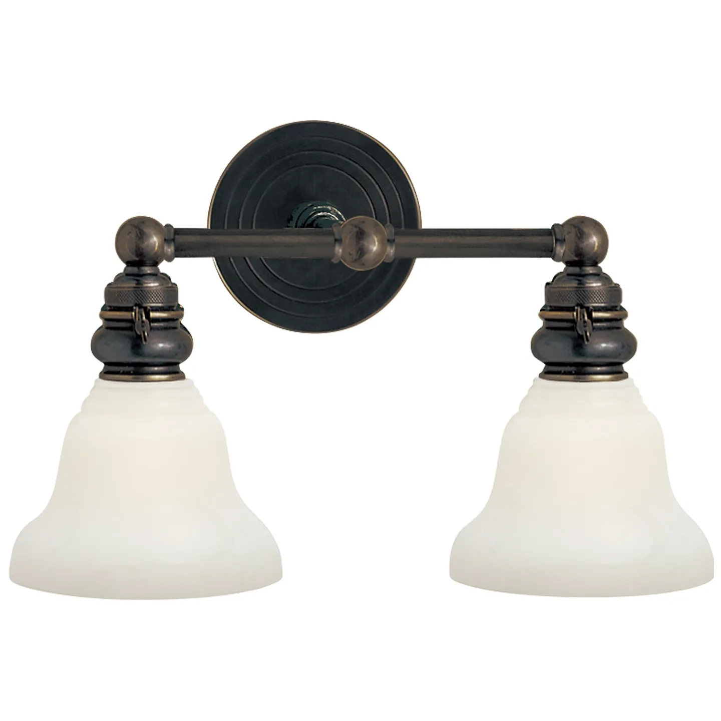 Boston Functional Double Light in Bronze