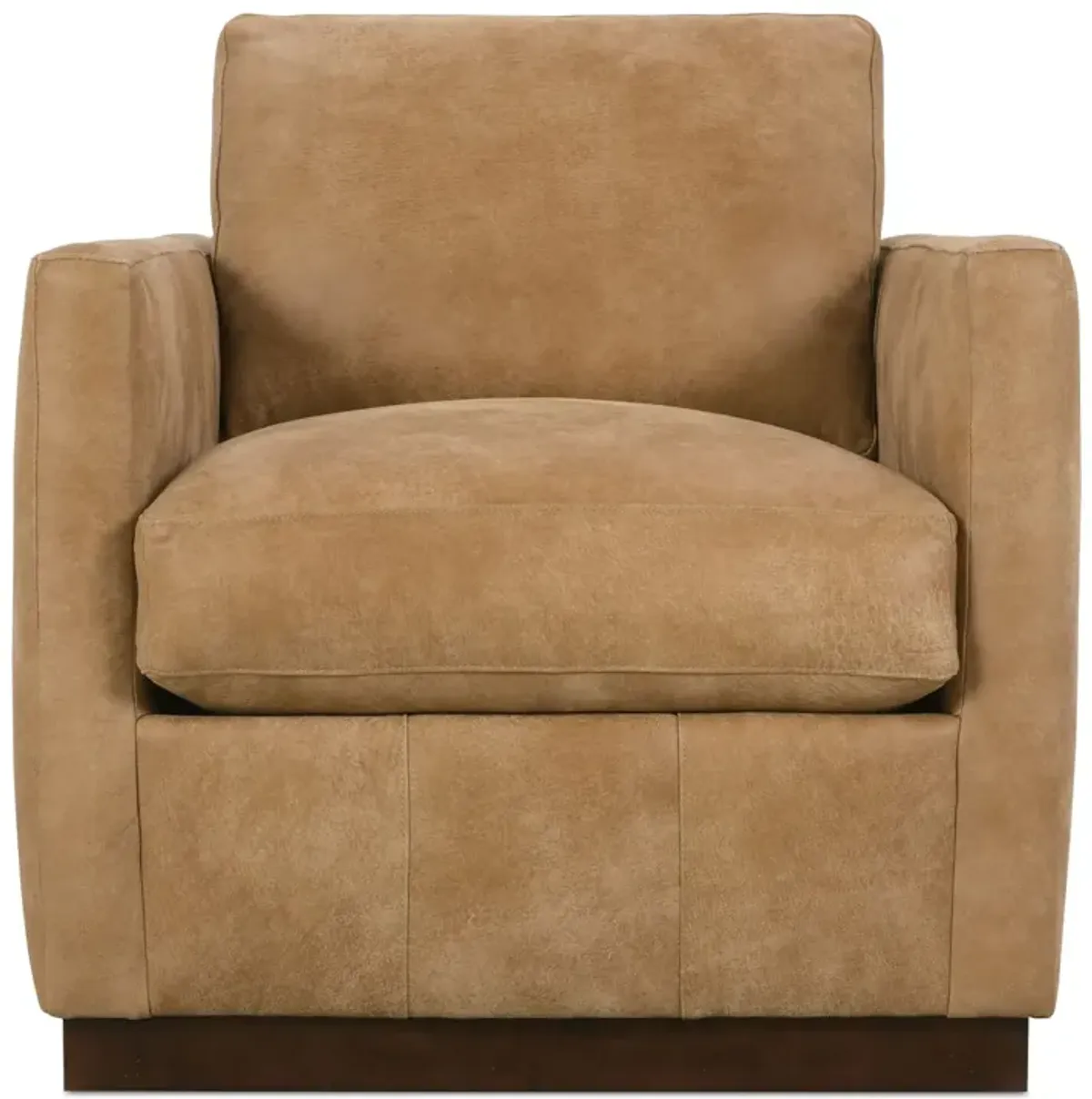 Allie Leather Swivel Chair