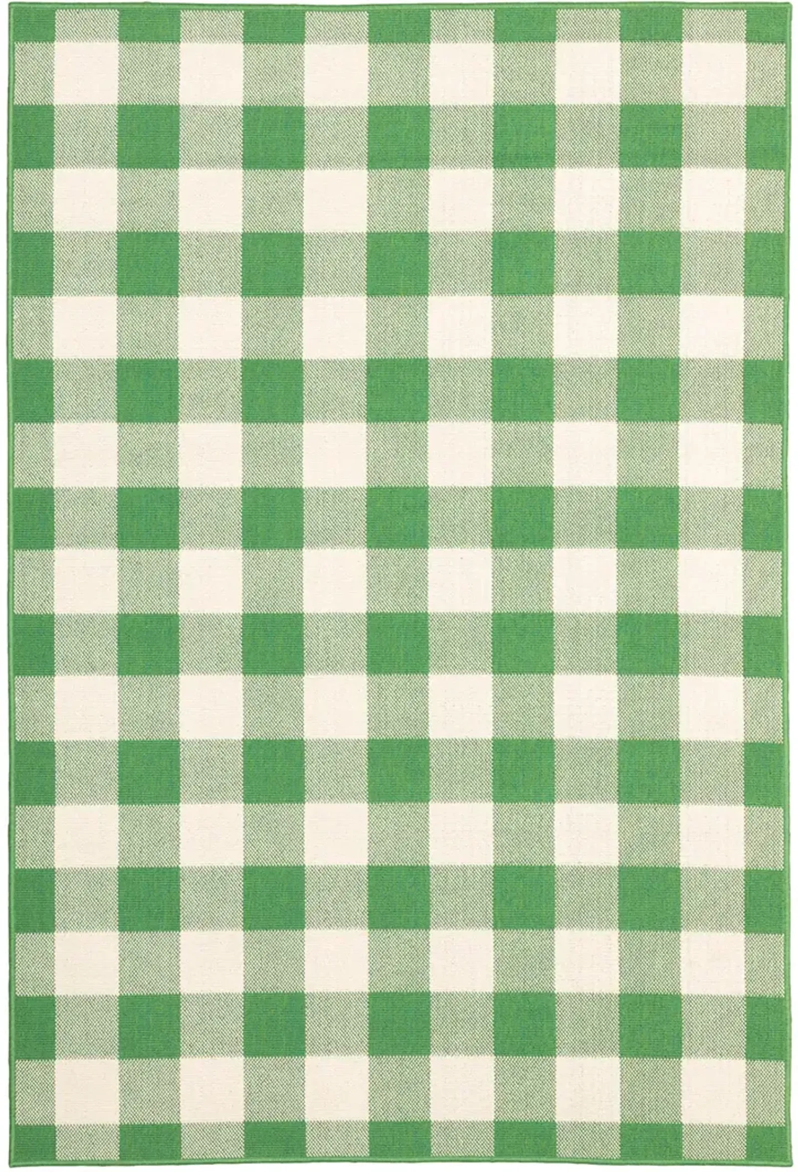 Meridian 6'7" x 9'6" Green Rug