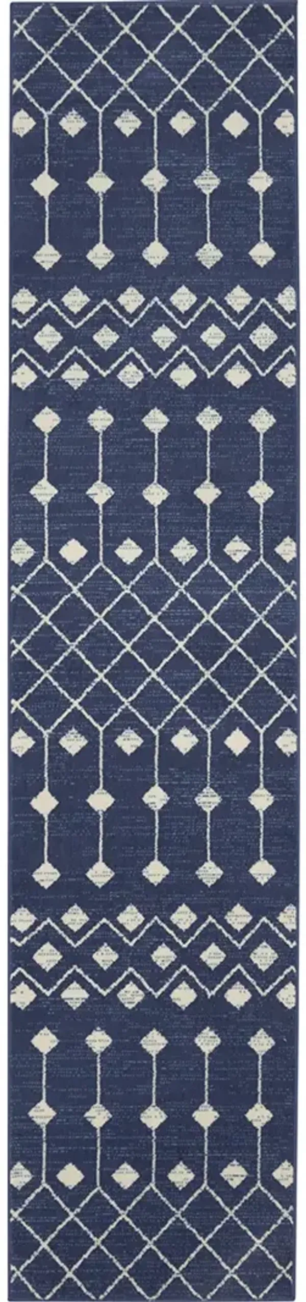 Grafix GRF37 Navy 2'3" x 10' Rug