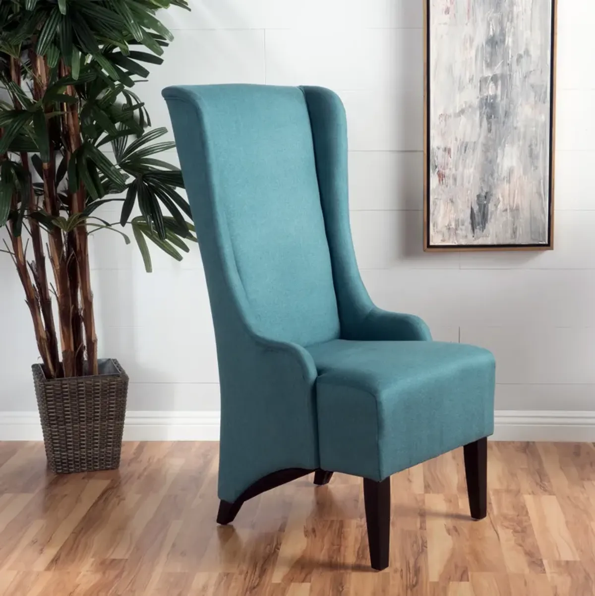 Merax Contemporary High Back Upholstered Dining Chair