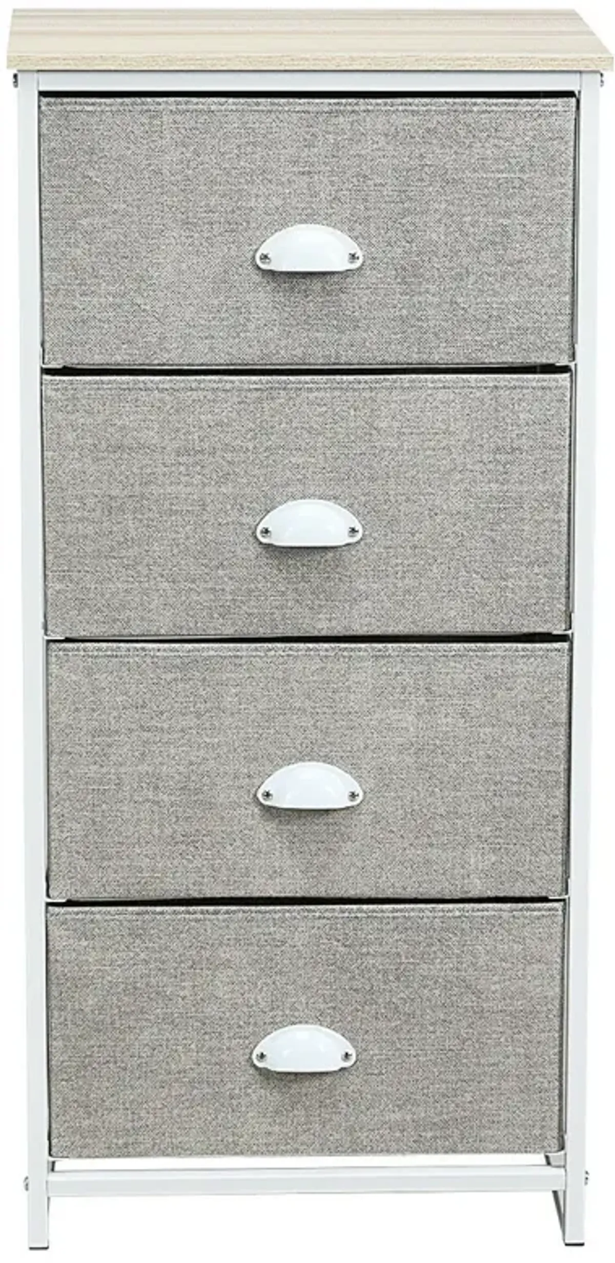 Chest Storage Tower Side Table Display Storage with 4 Drawers