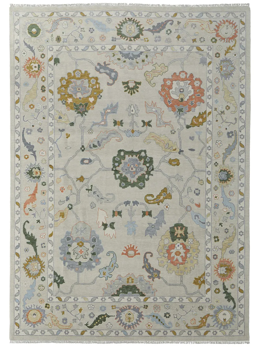 Karina 69GBF 8'6" x 11'6" Ivory/Gold/Green Rug