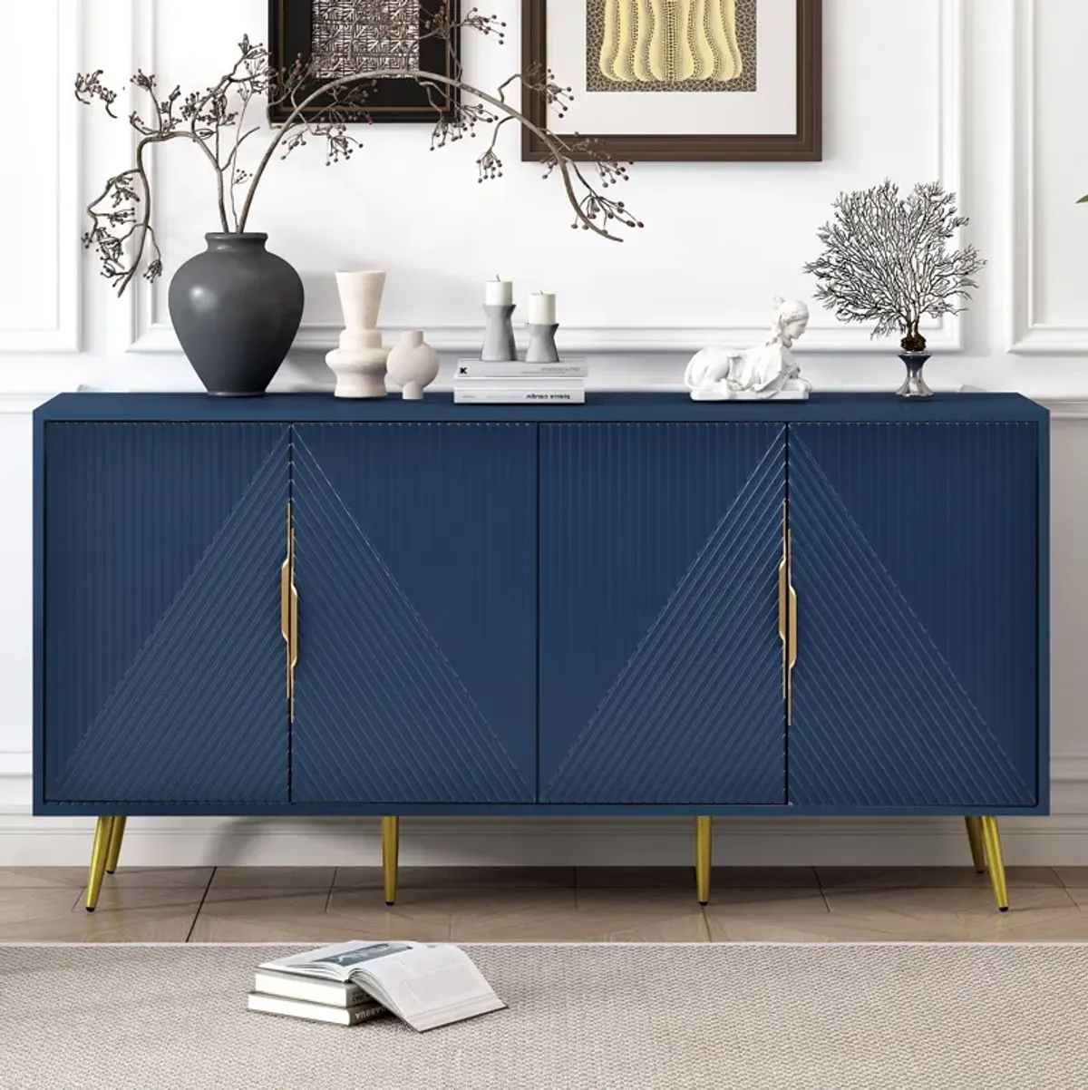 Merax Kitchen Dining Sideboard Storage Cabinet