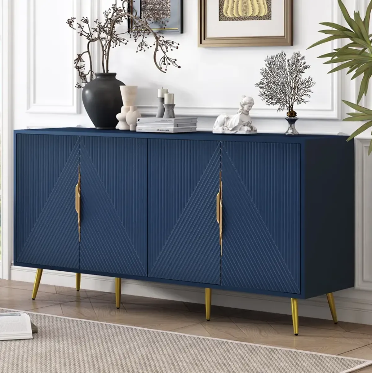 Merax Kitchen Dining Sideboard Storage Cabinet