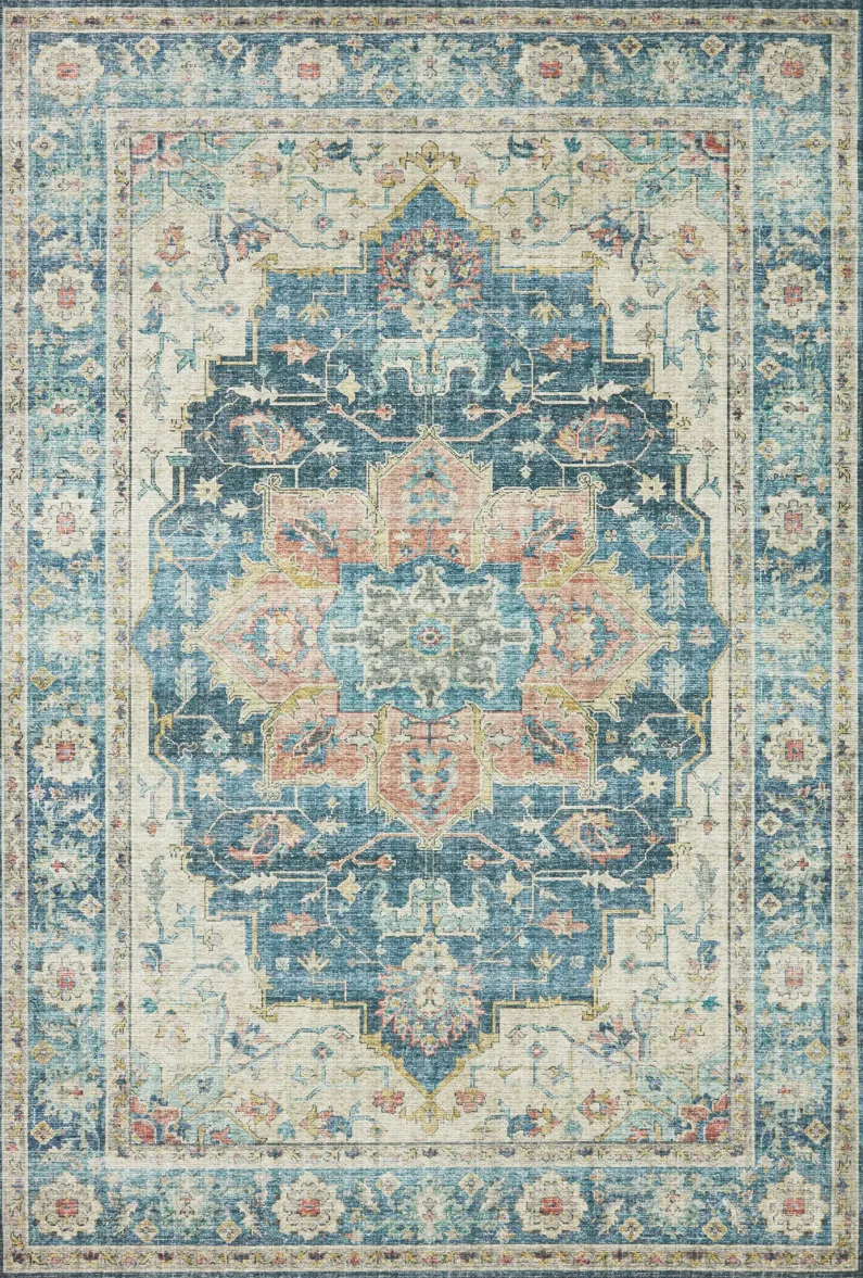 Skye SKY12 Ocean/Multi 3'6" x 5'6" Rug