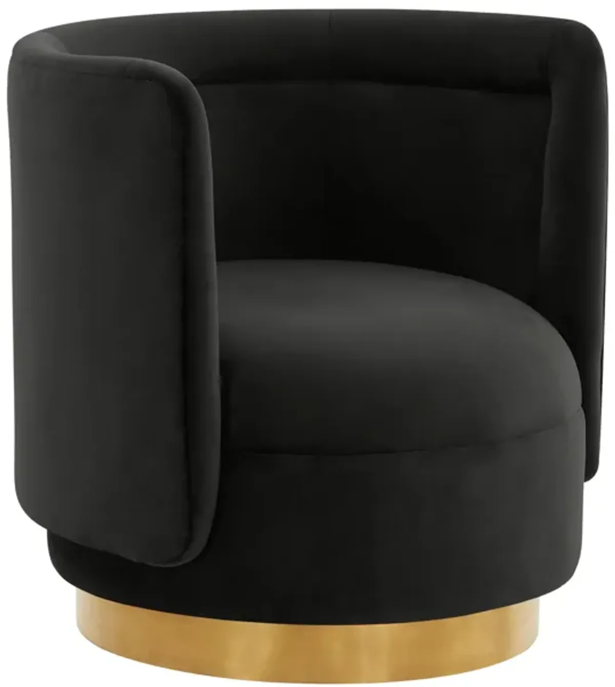 Remy Velvet Swivel Chair