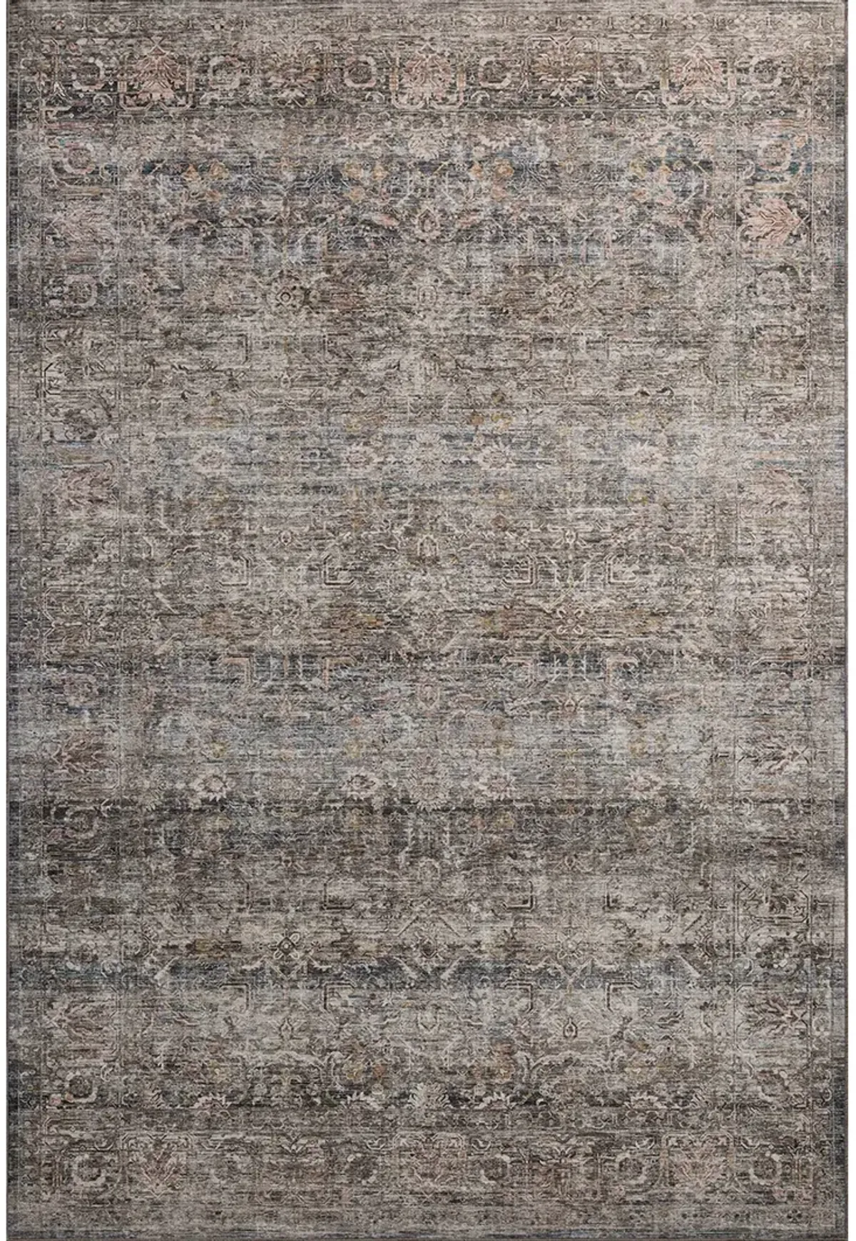 Josie  Dove/Gold 9'0"x12' Machine Washable Rug