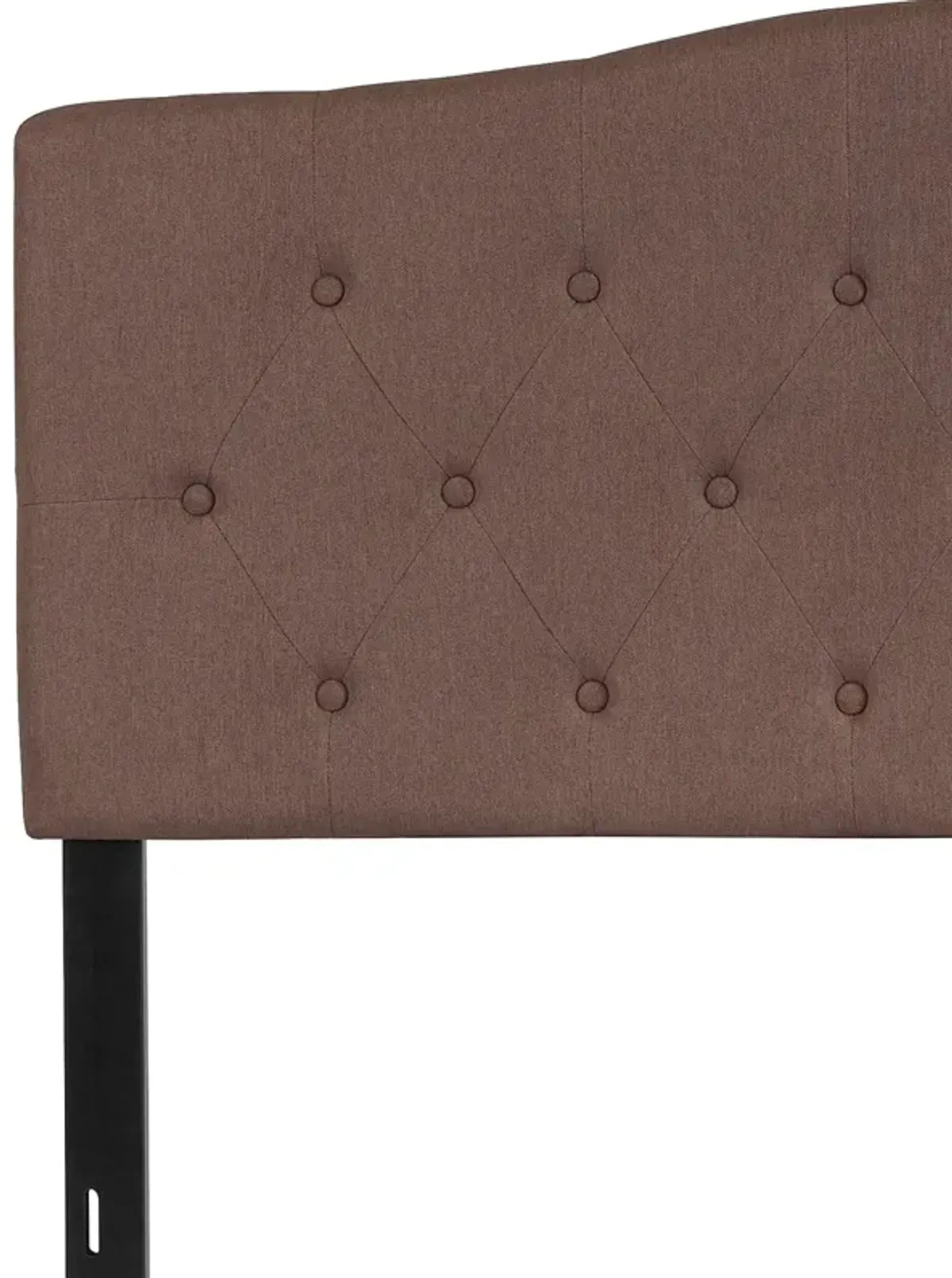 Flash Furniture Cambridge Tufted Upholstered Full Size Headboard in Camel Fabric