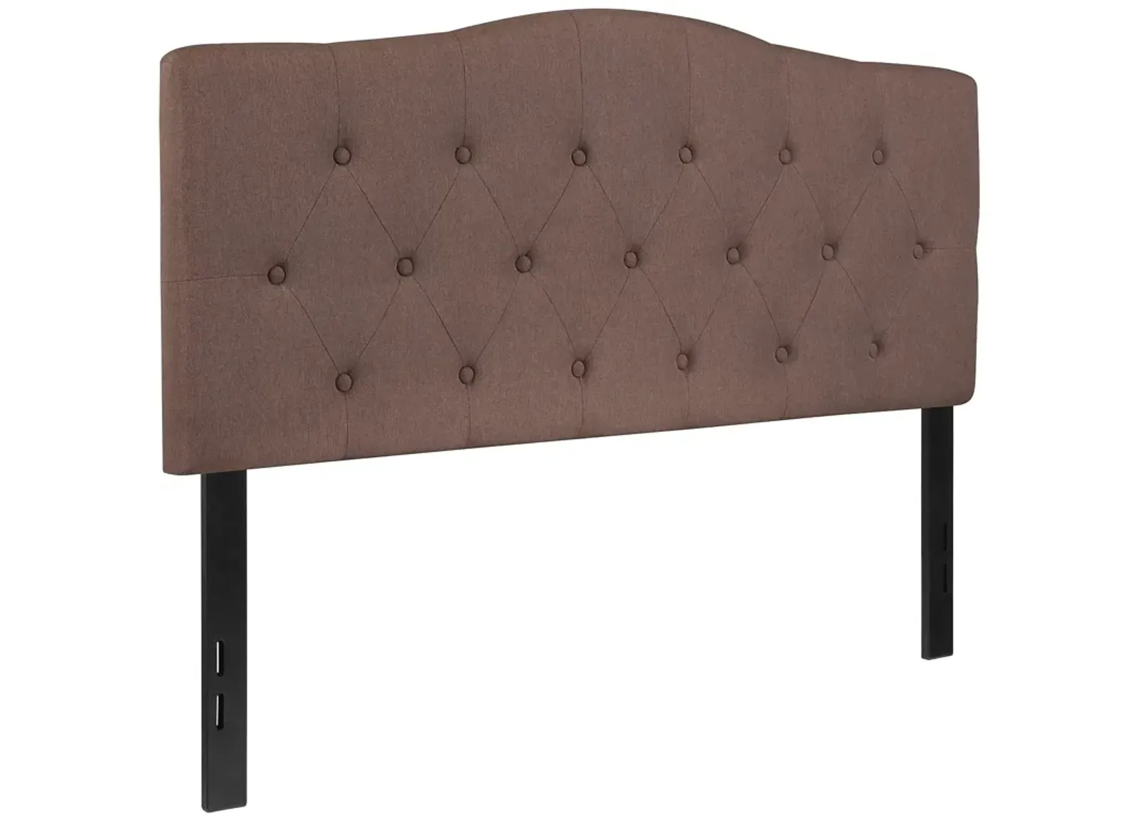 Flash Furniture Cambridge Tufted Upholstered Full Size Headboard in Camel Fabric