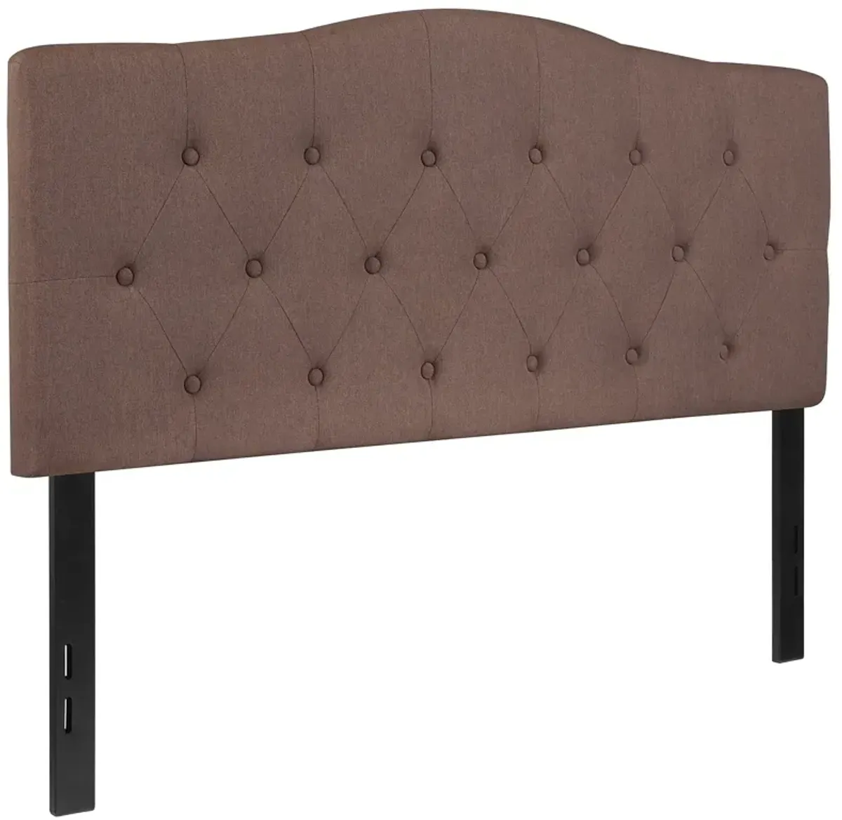 Flash Furniture Cambridge Tufted Upholstered Full Size Headboard in Camel Fabric