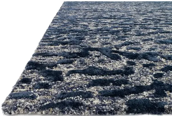 Juneau JY01 Steel/Blue 3'6" x 5'6" Rug