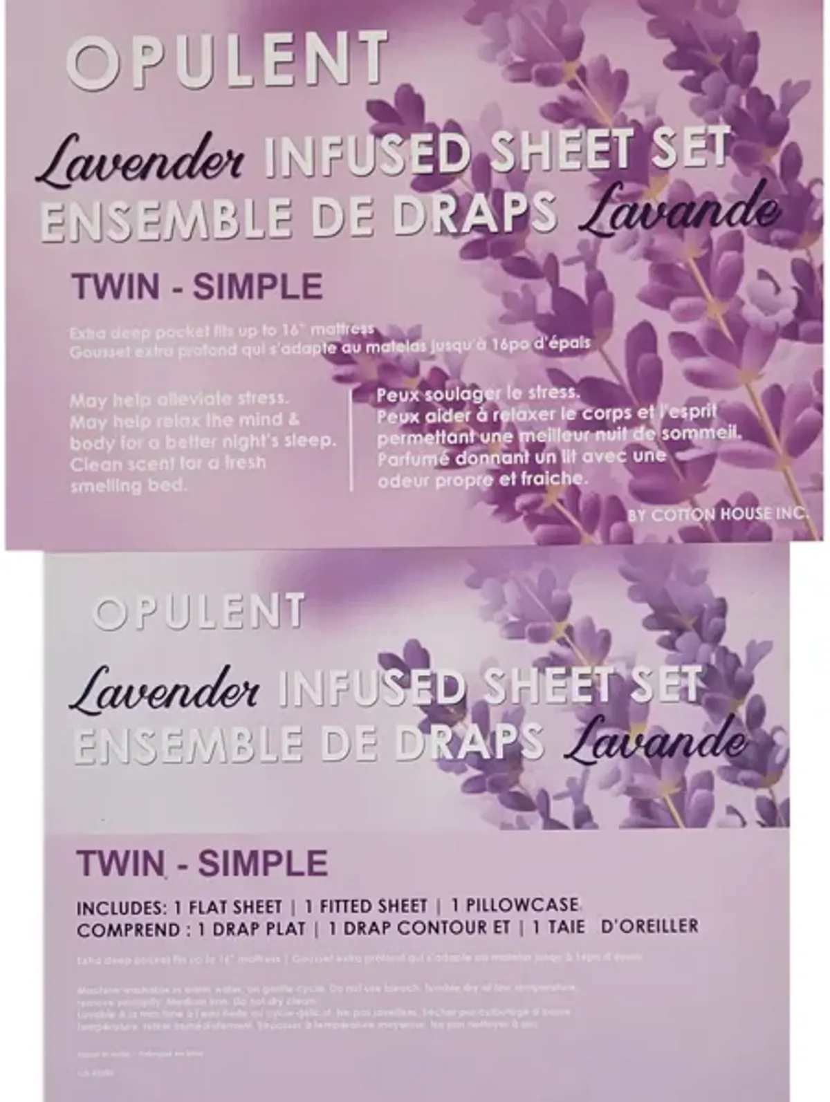 Cotton House - Lavender Infused Sheet Set