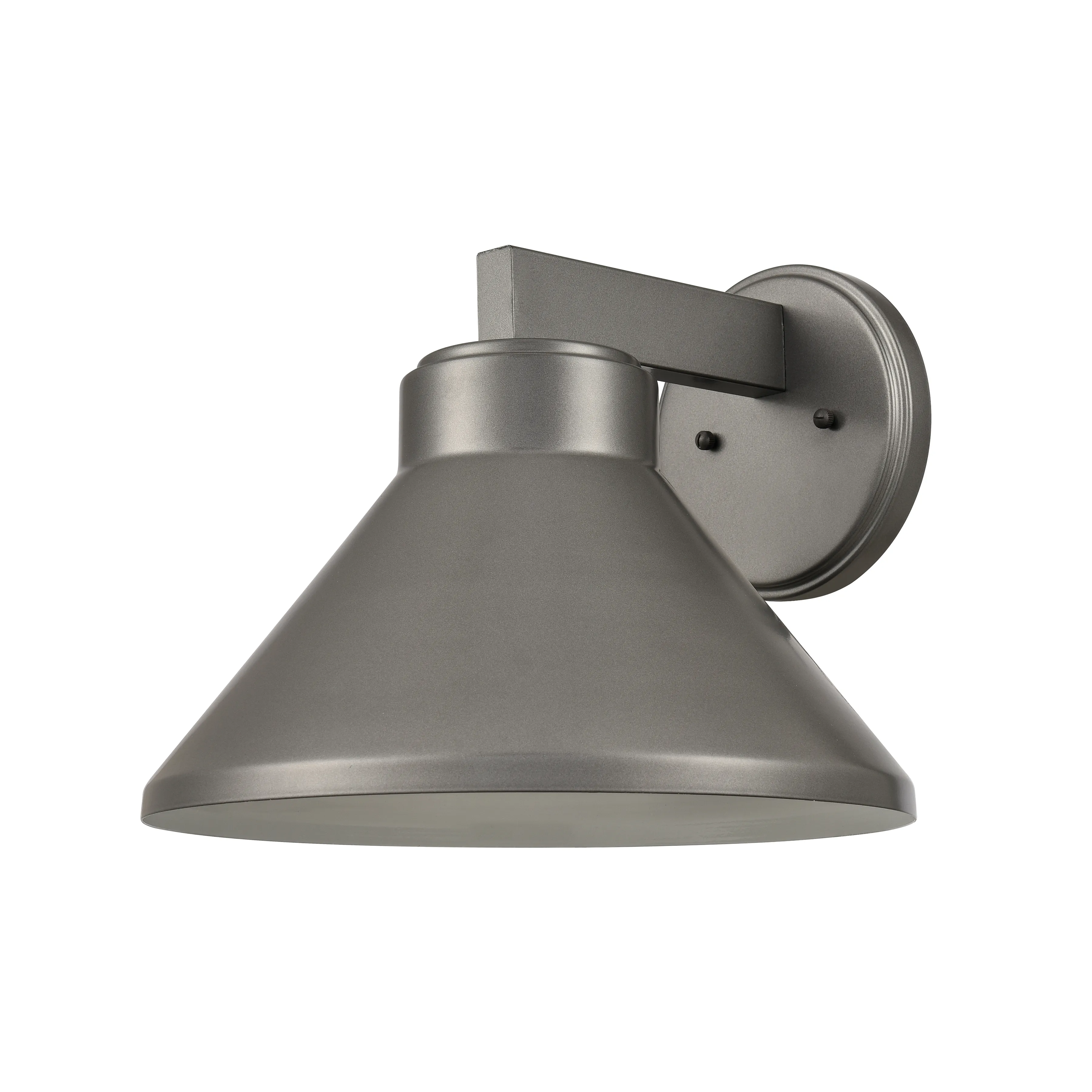 Thane 10" high silver Outdoor Sconce