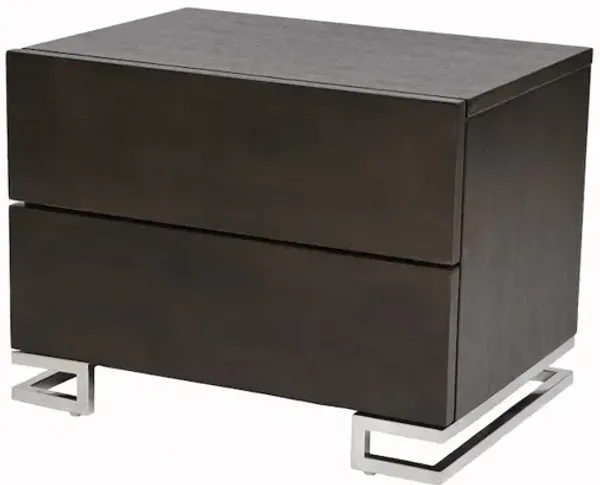Pangea Home Harper Night Stand Espresso