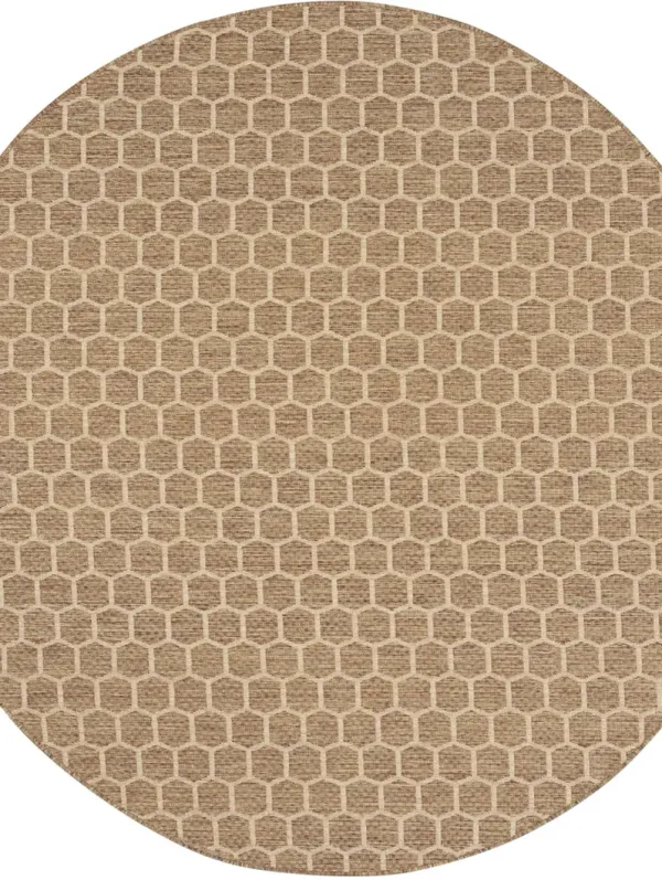 Twist Reversible TWS01 Natural 8' x Round Rug