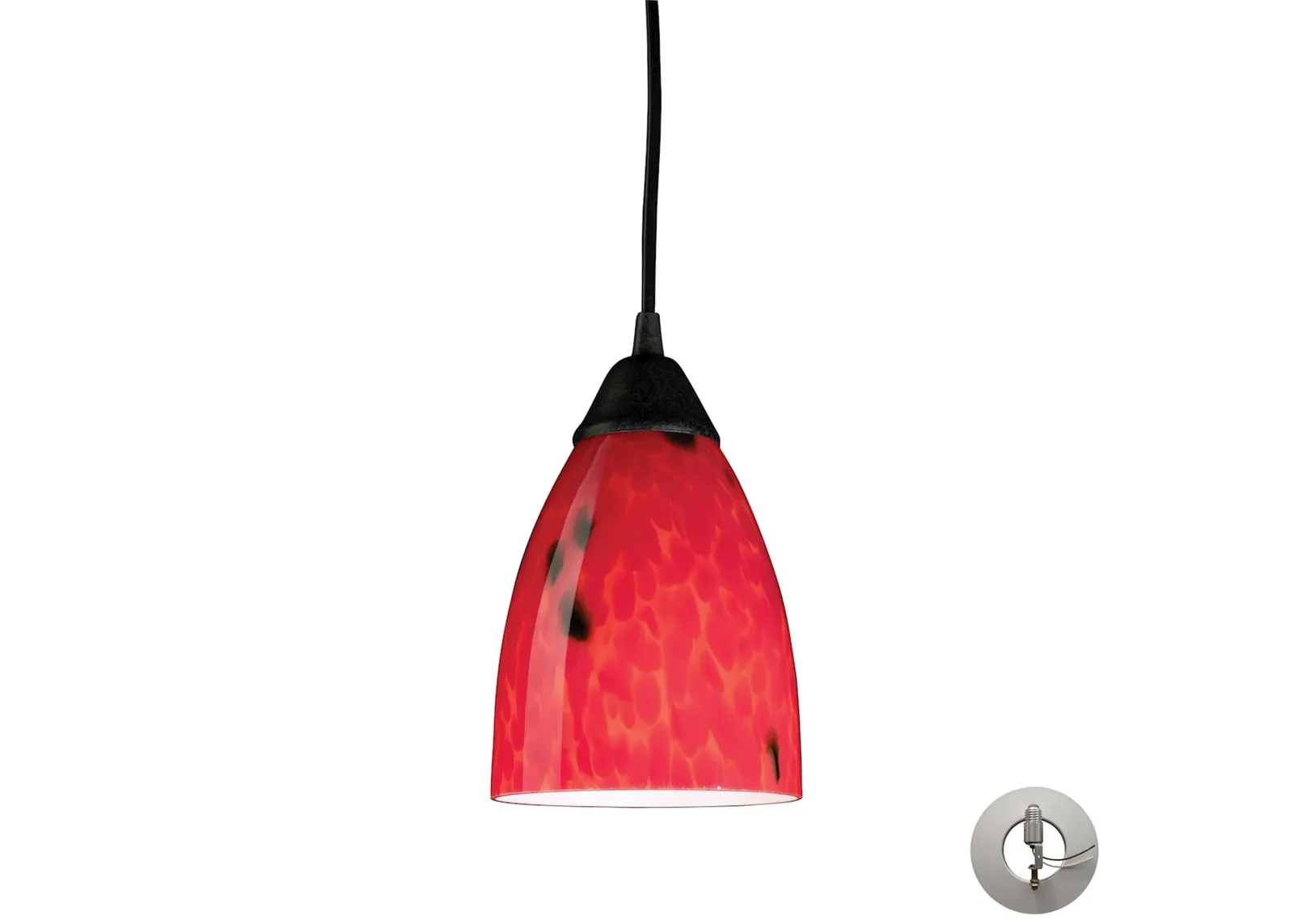 Classico Mini Pendant - Fire Red