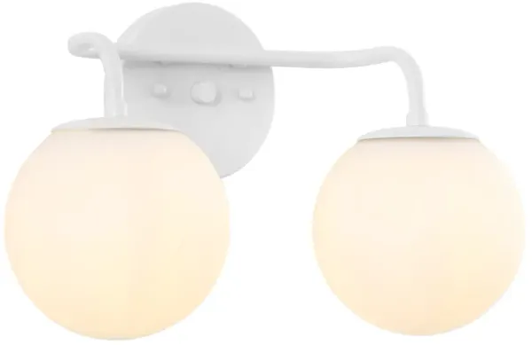 Louis Parisian Globe Metal/Frosted Glass Modern Contemporary LED Vanity Light
