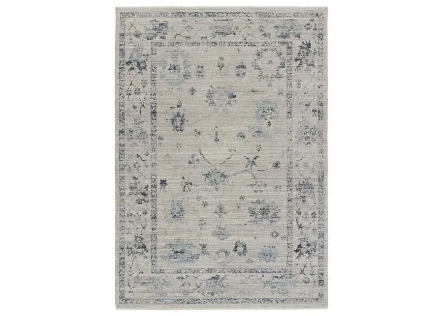 Leila Adelaide Blue 2'6" x 8' Runner Rug