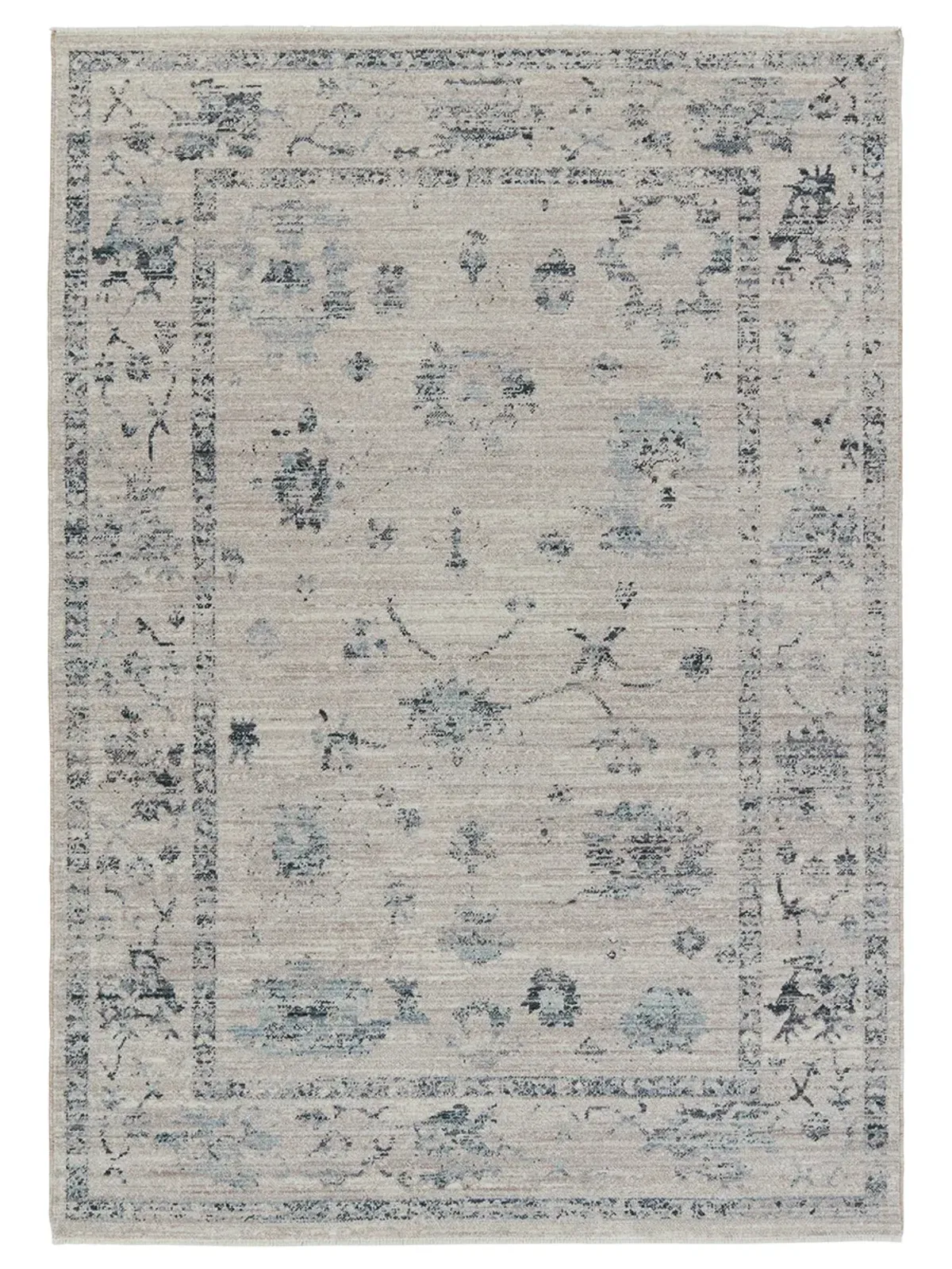 Leila Adelaide Blue 2'6" x 8' Runner Rug