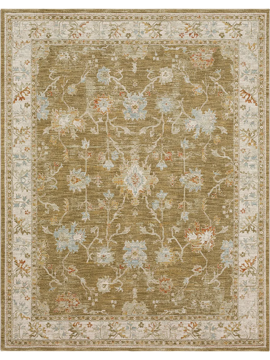 Adalia Iznik Brown 10' X 14' Rug