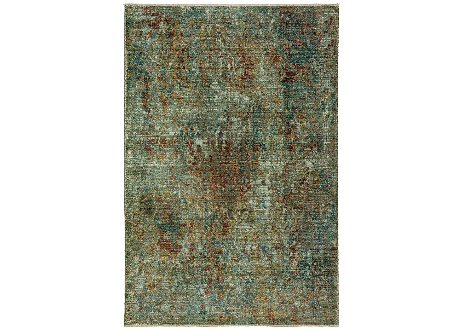 Lomita LO4 Green 2'6" x 7'8" Rug