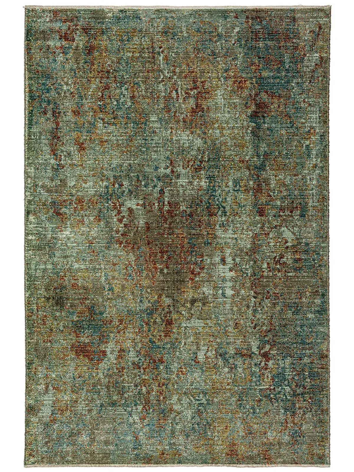 Lomita LO4 Green 2'6" x 7'8" Rug