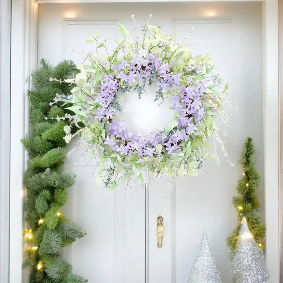 Mixed Wreath for Rustic, Seasonal, or Vibrant Home Décor