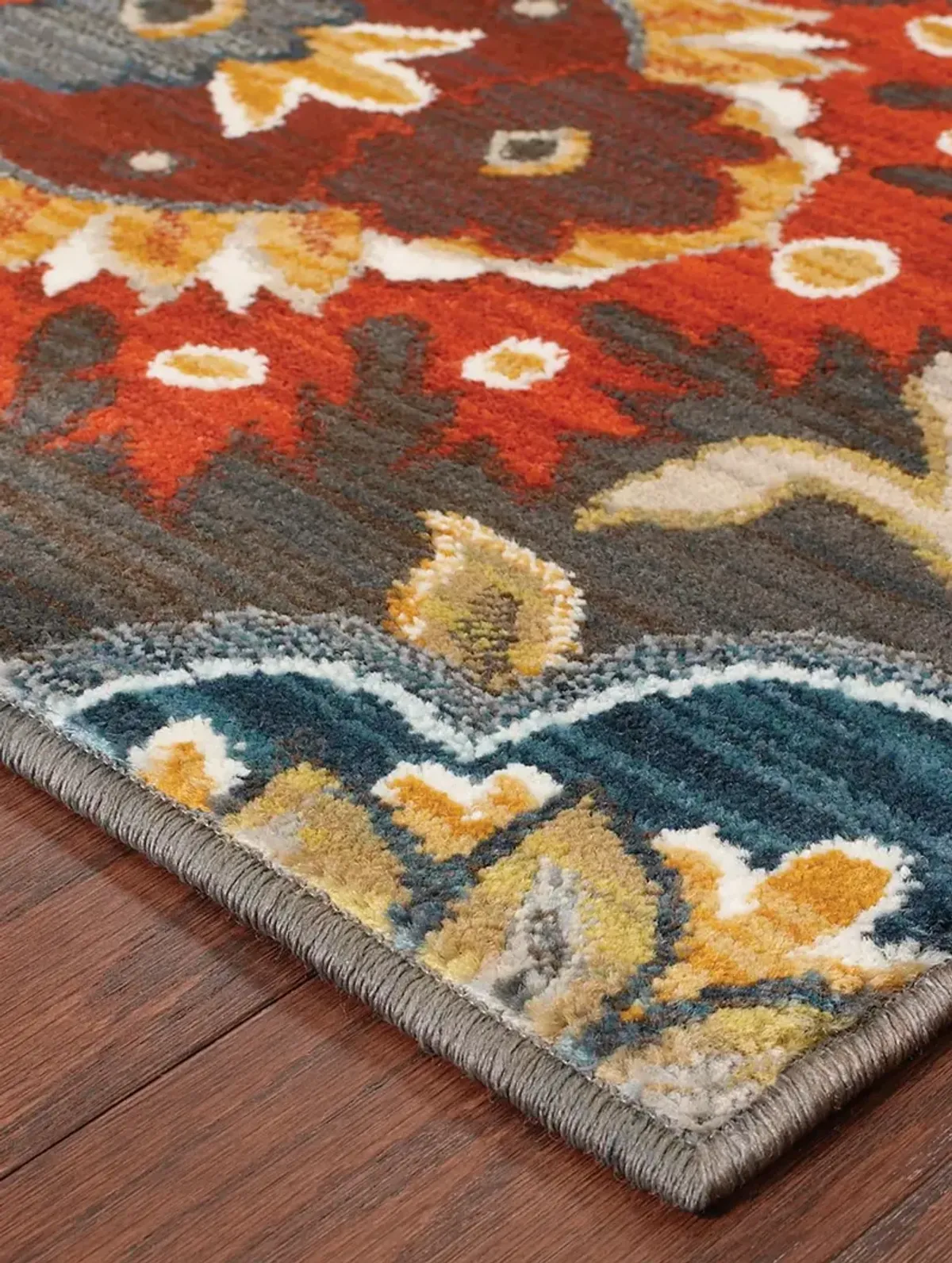 Sedona 1'10" x 3' Charcoal Rug