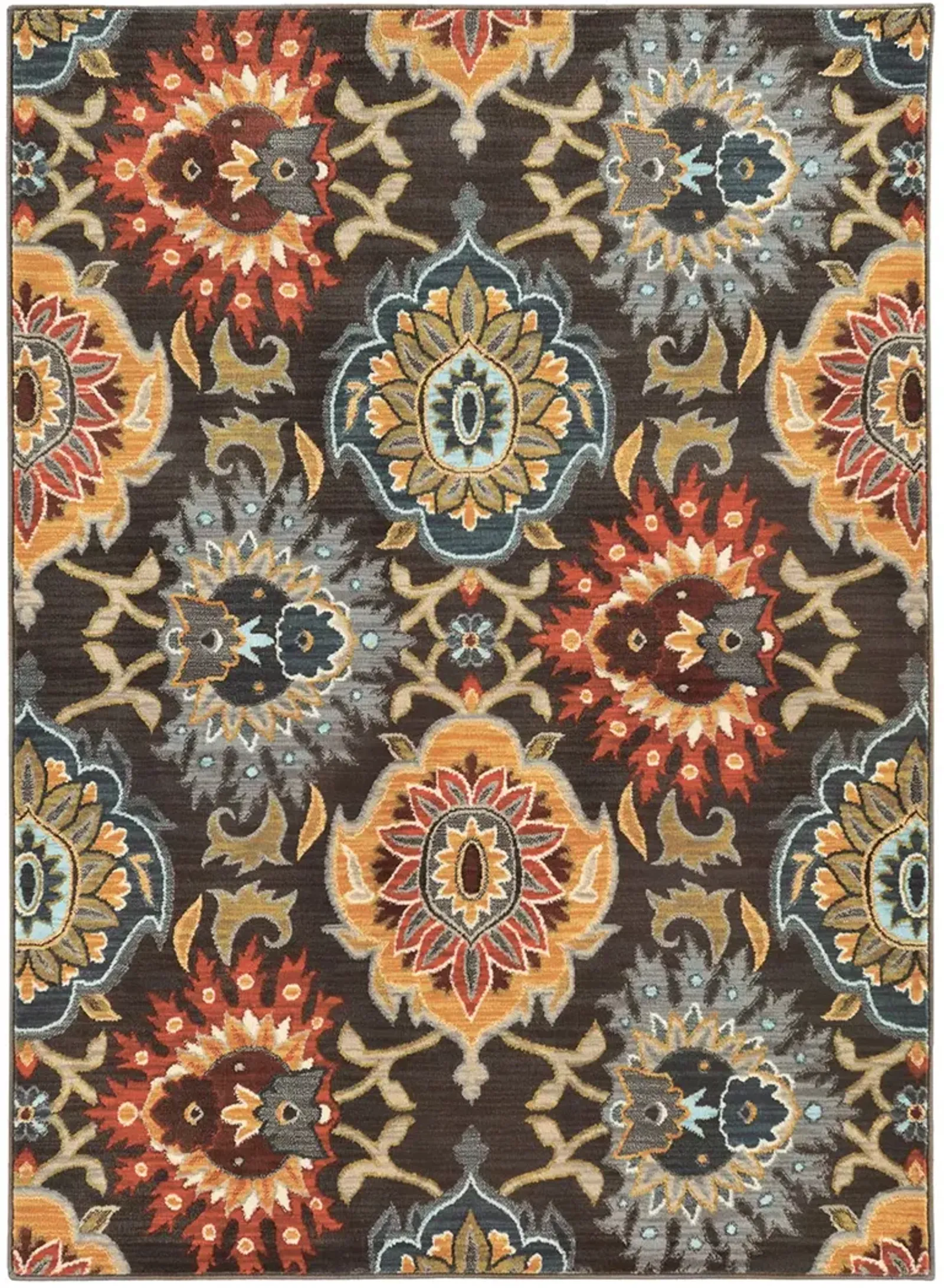 Sedona 1'10" x 3' Charcoal Rug