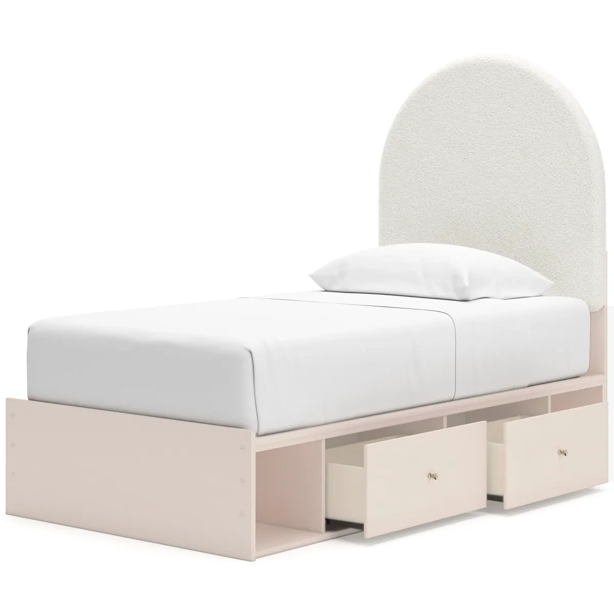 Wistenpine Full Upholstered Panel Bed with Storage