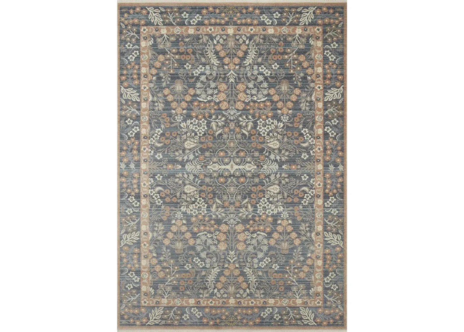 Holland Navy 9'6" x 13' Rug by Rifle Paper Co.