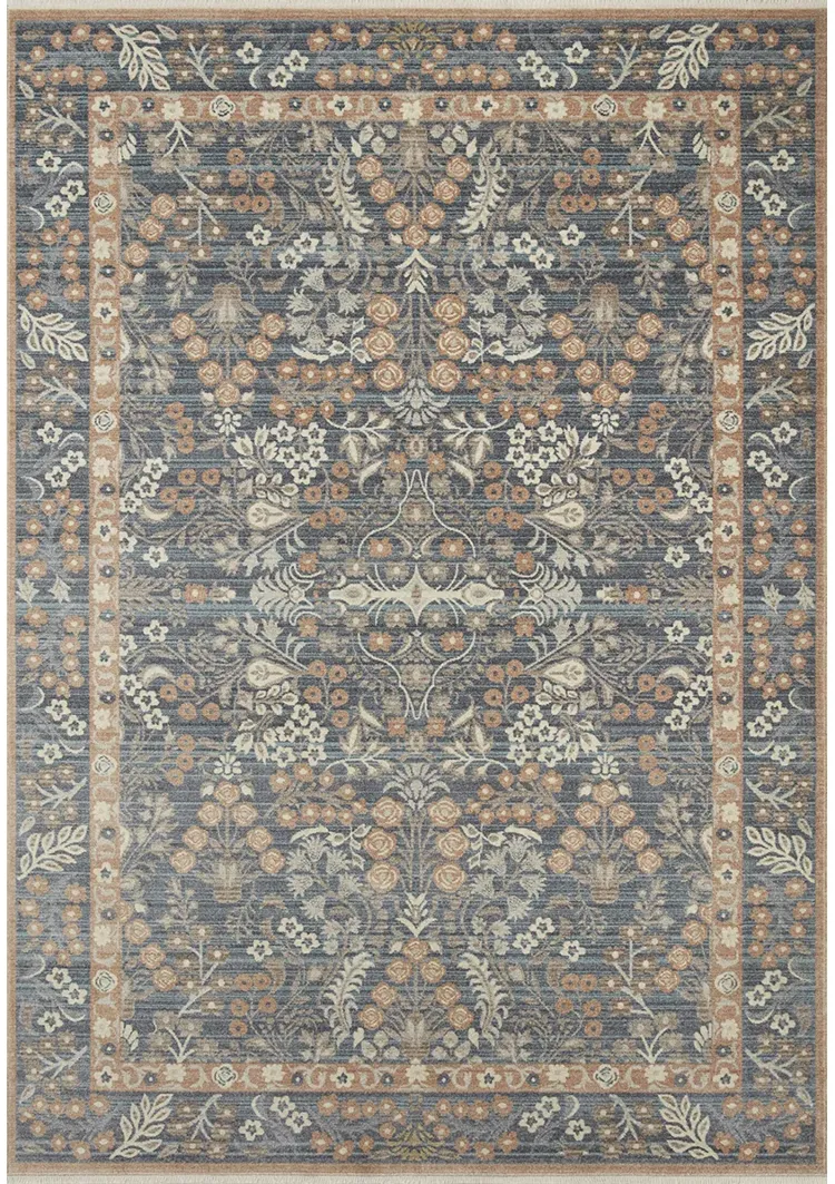 Holland Navy 9'6" x 13' Rug by Rifle Paper Co.