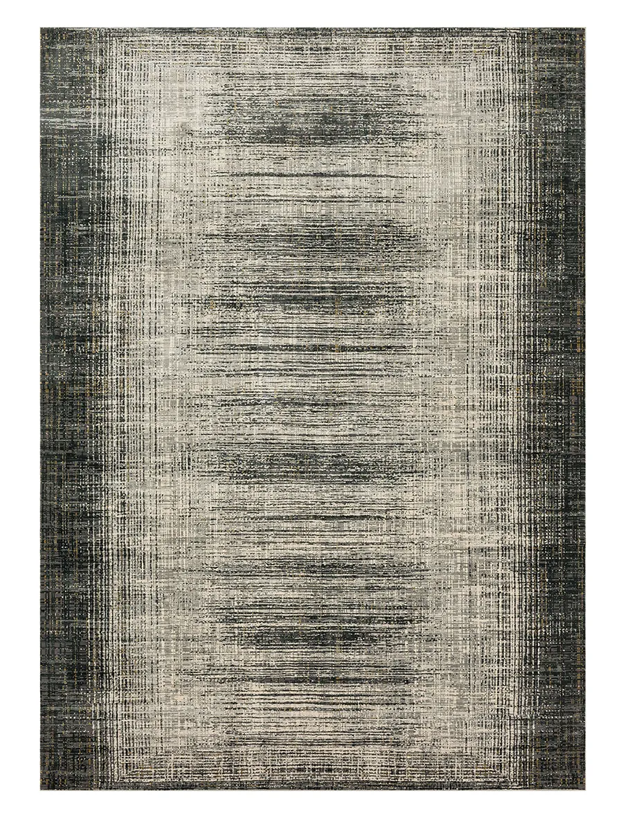 Tryst Turin Anthracite 2' 6" X 8' Rug