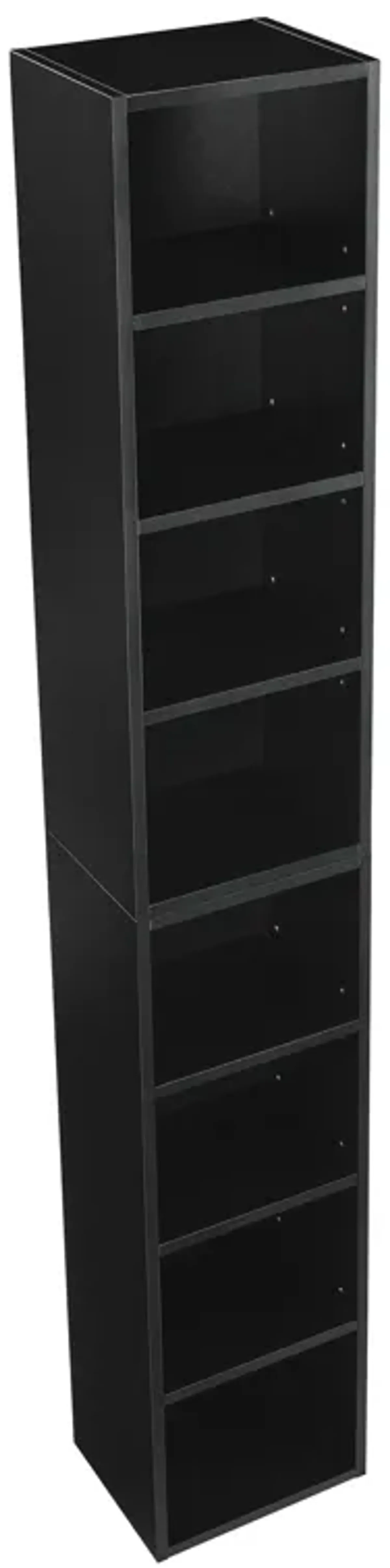 70.9 in.Tall Wood 4-Shelf Standard Bookcase with Shelves (Set of 2)