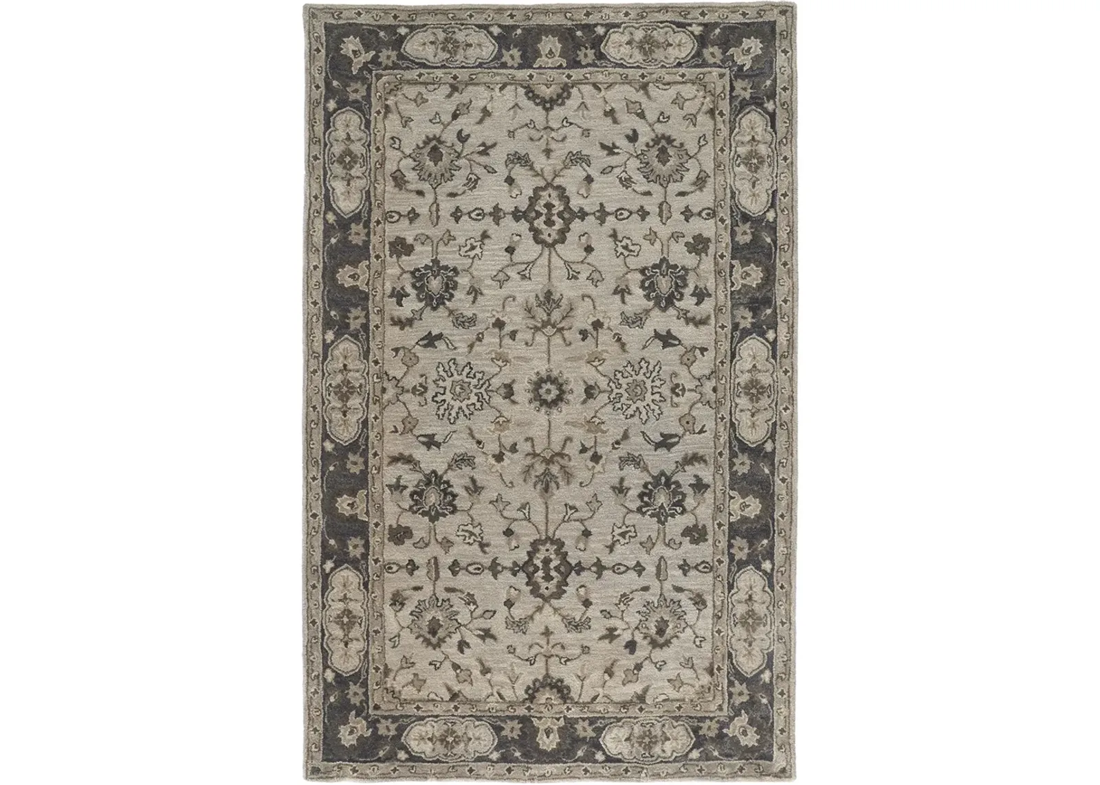 Eaton 8399F Gray/Ivory/Taupe 8' x 11' Rug