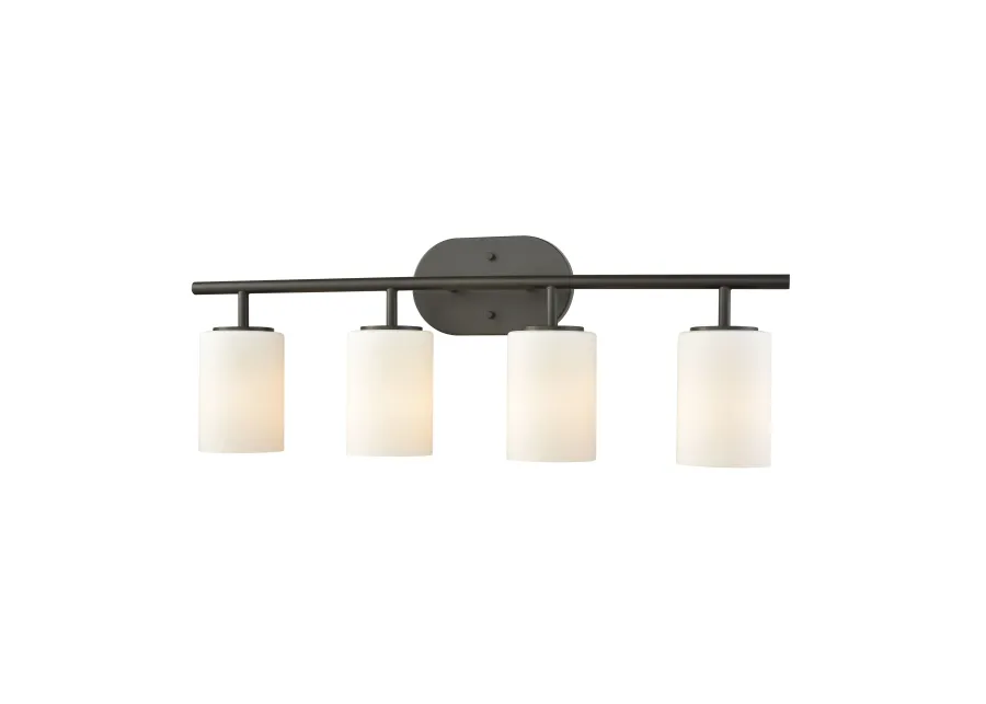 Pemlico 28'' Wide 4-Light Bronze Vanity Light