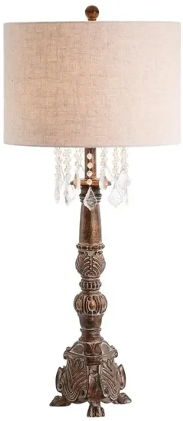 Carlisle Resin/Acrylic LED Table Lamp