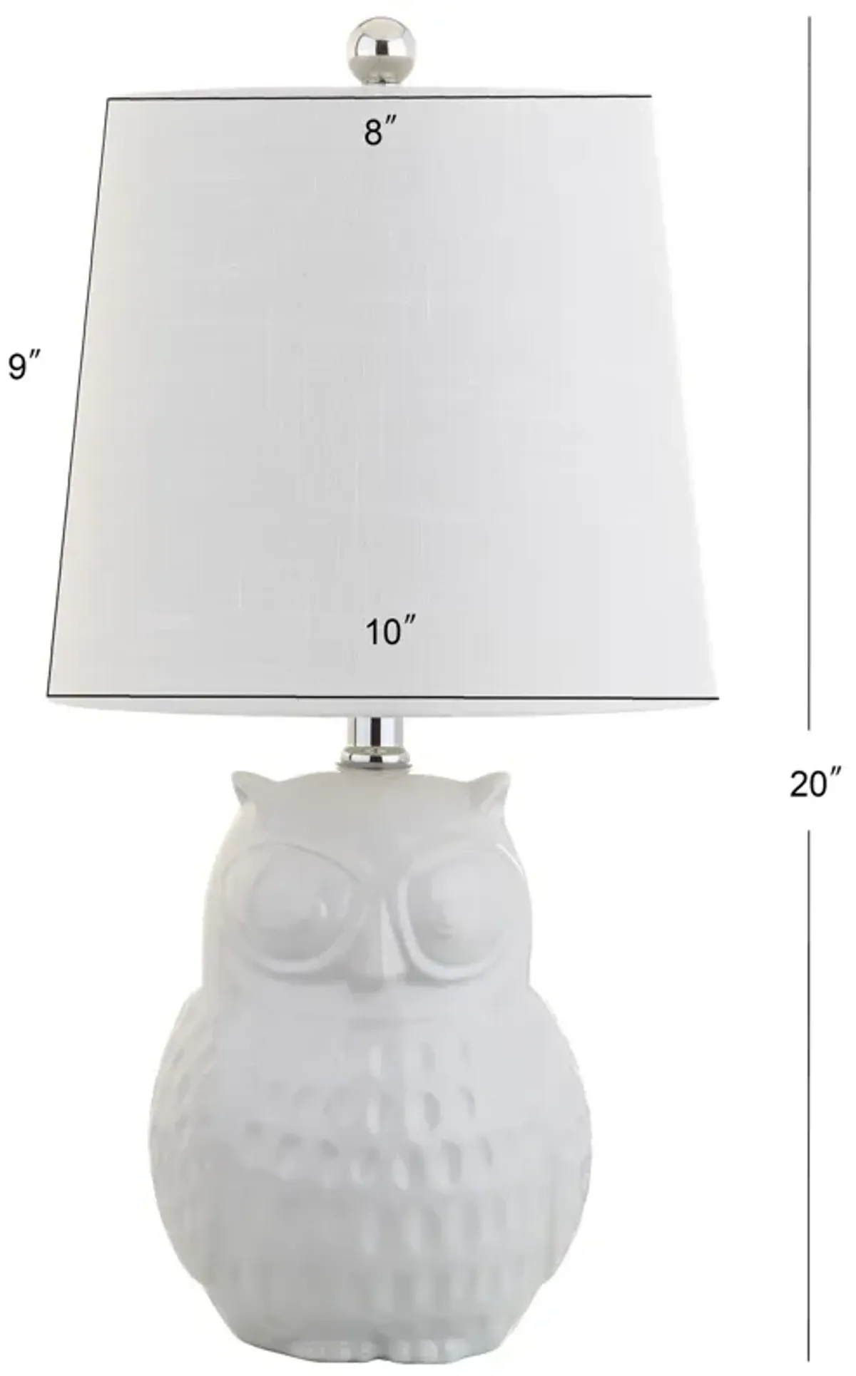 Hoot Ceramic Mini LED Table Lamp