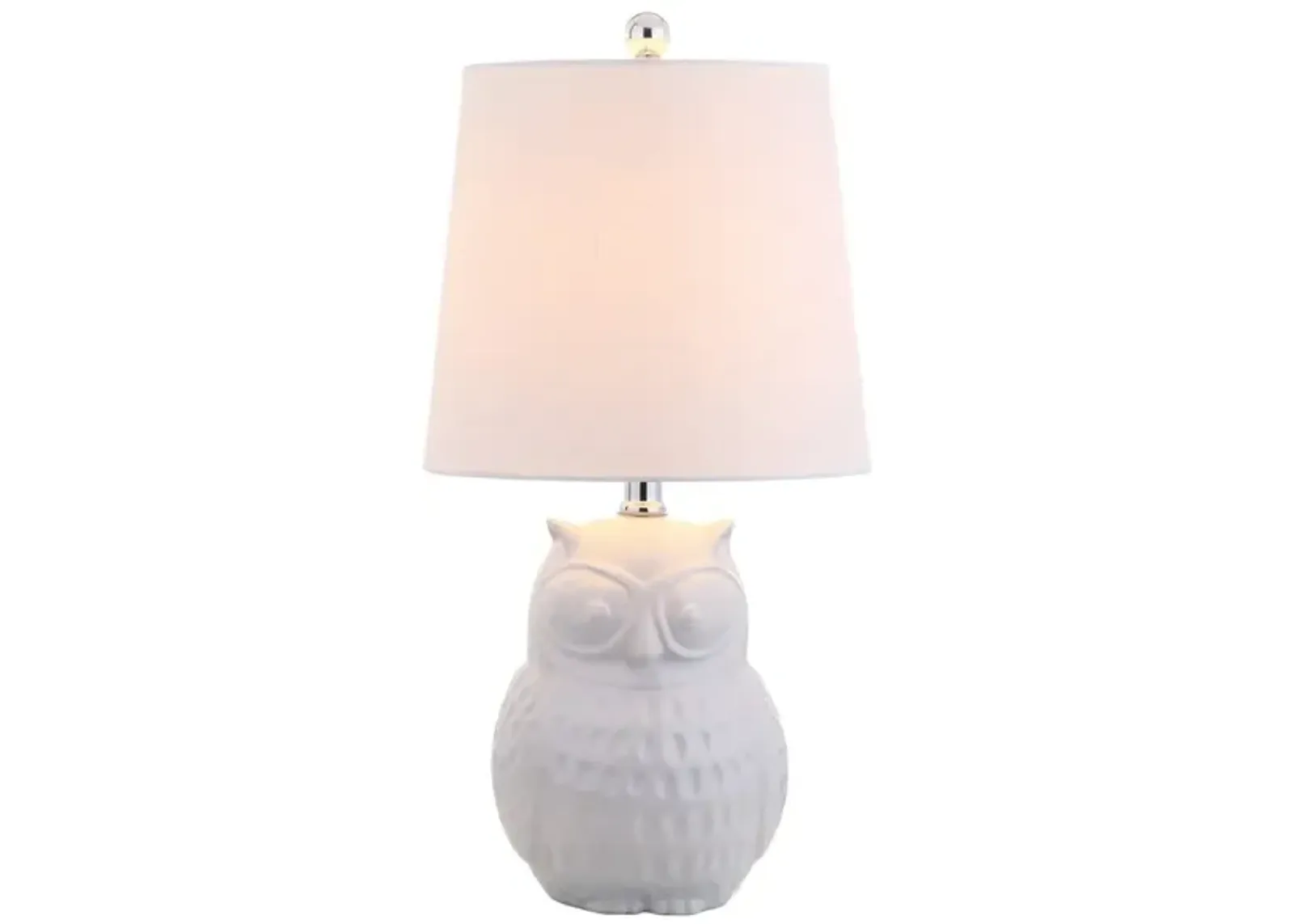 Hoot Ceramic Mini LED Table Lamp