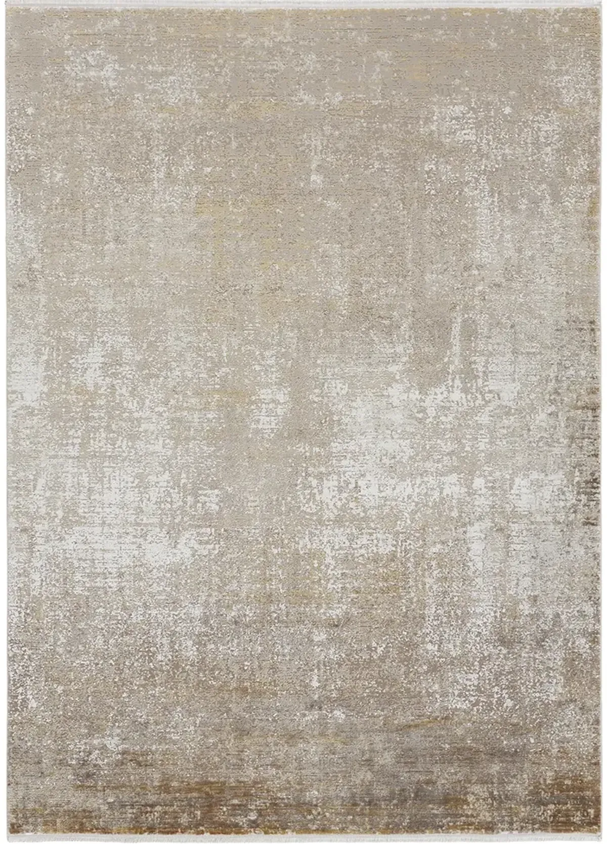 Cadiz 39FWF Taupe/Ivory/Gold 6'6" x 9'6" Rug