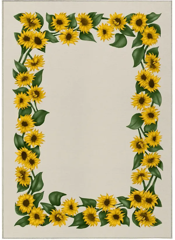 Kendall KE17 Beige 5' x 7'6" Rug