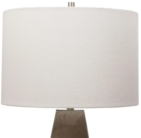 Uttermost Volterra Taupe-gray Table Lamp