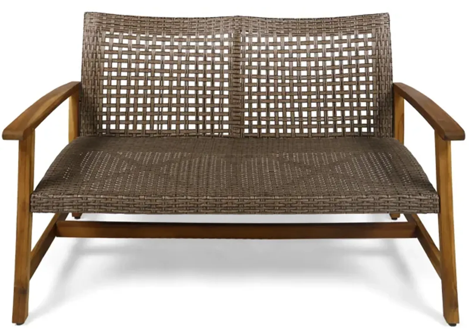 Merax Outdoor Patio Wicker  Sofa Loveseat