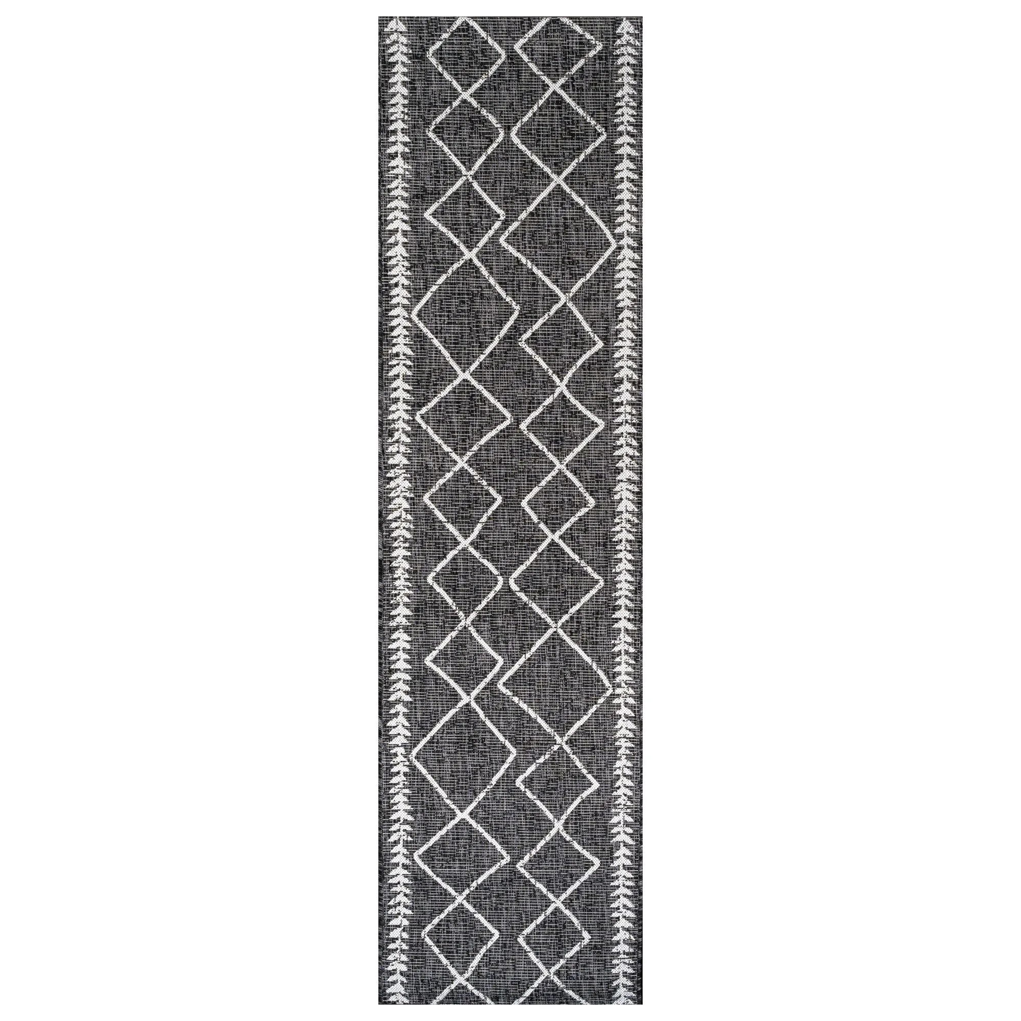 Derya Tribal Diamond Trellis Indoor/Outdoor Area Rug