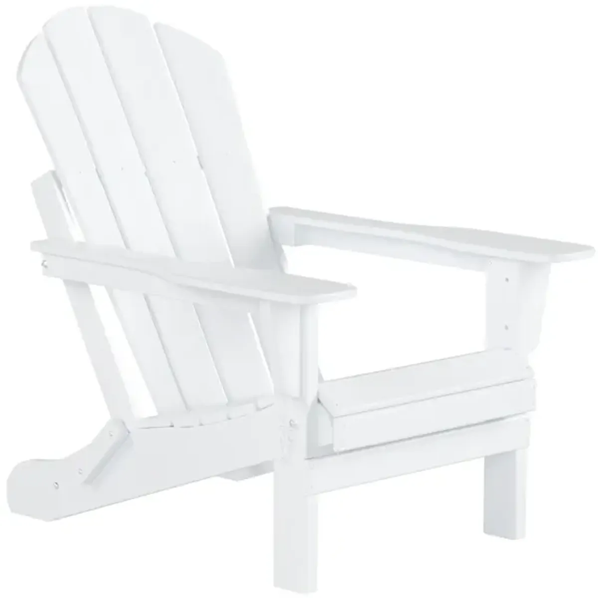 WestinTrends 3-Piece Outdoor Patio Adirondack Chairs with Side Table Set