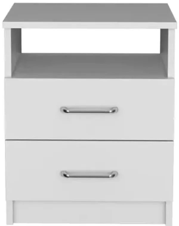 Nightstand Olienza, Bedroom, White